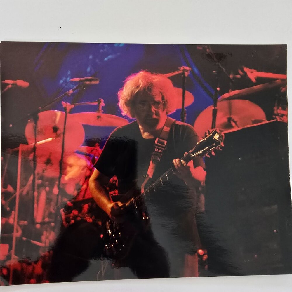 Jerry Garcia Live Concert Photo By Rob Cohn Licensed By Estate Of Jerry Garcia